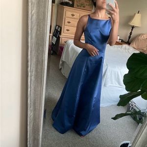 Blue formal dress